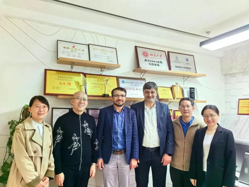 热烈欢迎土耳其客户到访西安富立叶参观交流！